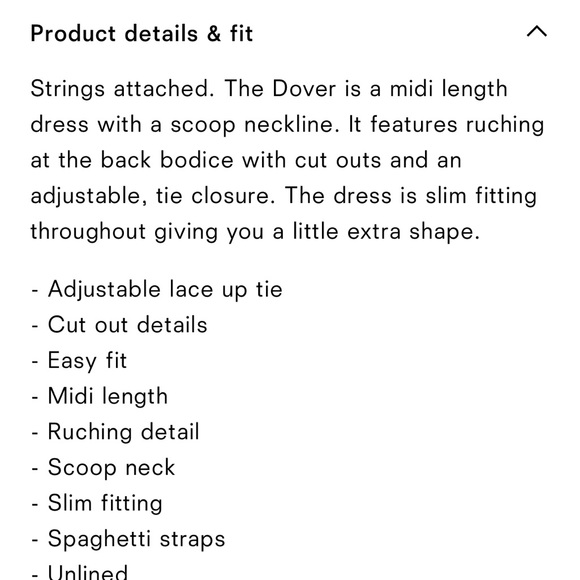 Reformation Dover dress in Saguaro - Sold out! - Picture 4 of 7